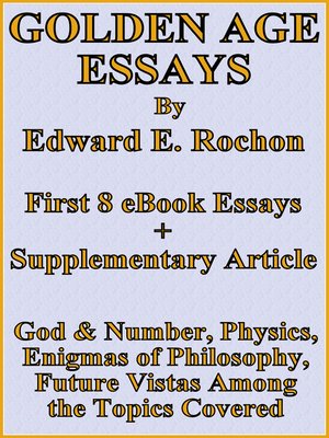 cover image of Golden Age Essays